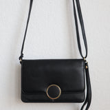 Black Crossbody Clutch Purse