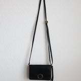 Black Crossbody Clutch Purse