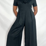 Vintage Black Jumpsuit