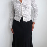 Vintage Staple High Rise Flowy Midi Skirt