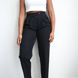 Vintage Giorgio Armani High-Waisted Trousers (XS - S)